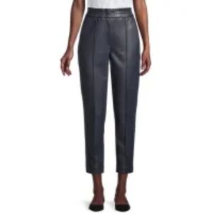 Rebecca Taylor Faux Leather Pants - Size 0